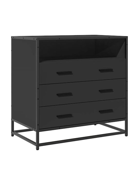 Comoda pentru Dormitor Negru 70x41x70buc