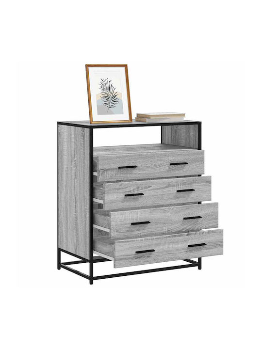 Comoda pentru Dormitor Grey Sonoma 70x41x70buc