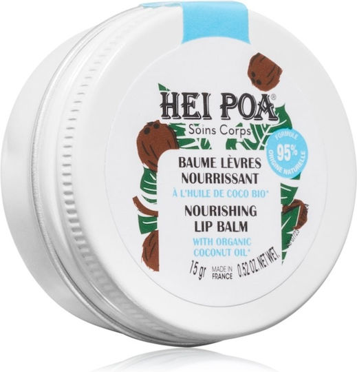 Hei Poa Nourishing Lip Balm Coconut Oil 15g