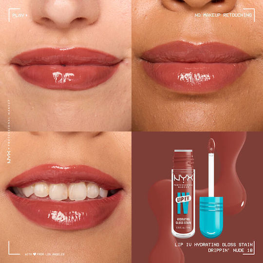 NYX Professional Makeup Lip Iv Гланц за Устни #drippi 5ml