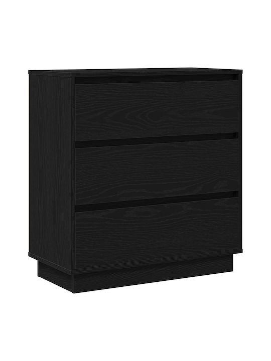 Συρταριέρα Креватокамарас Дървена Black Oak 71x34.5x75бр