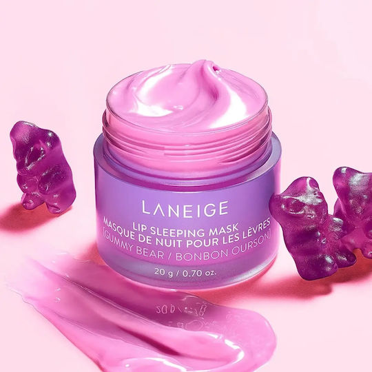 Laneige Sleeping Μάσκα Χειλιών Gummy Bear 20gr
