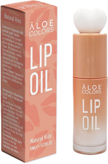 Aloe Colors Lip Oil Natural Kiss Beige 10ml