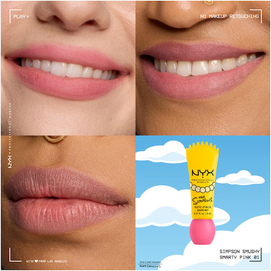 NYX Professional Makeup Smushy Lip Balm Smarty Pink 8ml