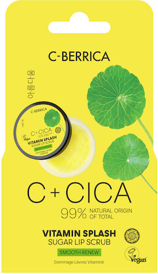 Natura Siberica C+cica Cberrica Vitamin Splash Smooth Renew Scrub Χειλιών 10ml