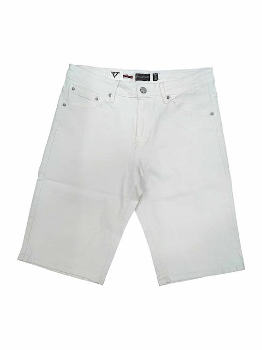 Men's Shorts Jeans White