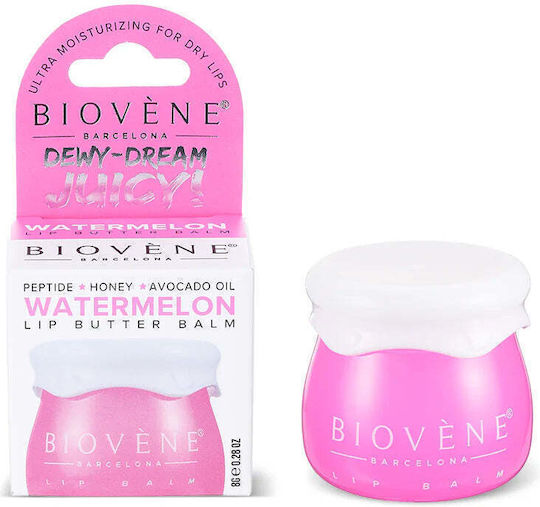 Biovene Barcelona Watermelon + Peptide Lip Butter Balm Dewy-dream Juicy 8g