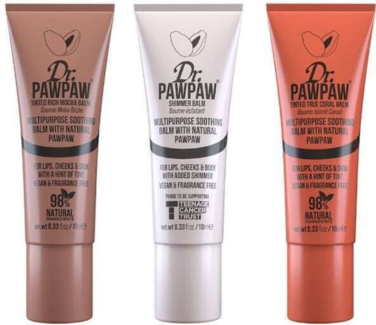 Dr. Pawpaw Shimmering Trio Collection Σετ Lip Balm 75ml