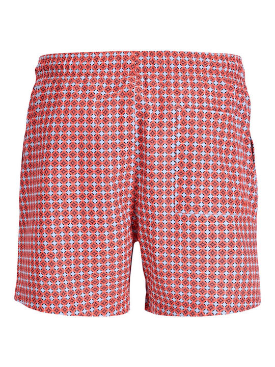 Jack & Jones Ανδρικό Μαγιό Σορτς Κοραλί
