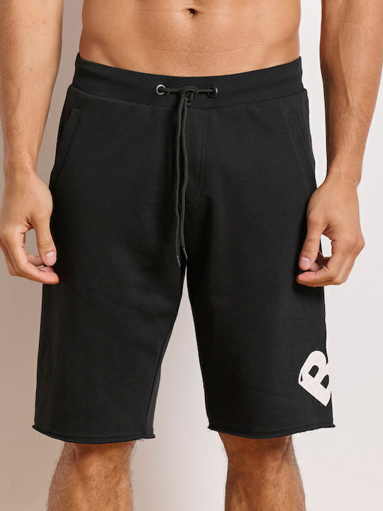 Men's Black Bermuda Shorts