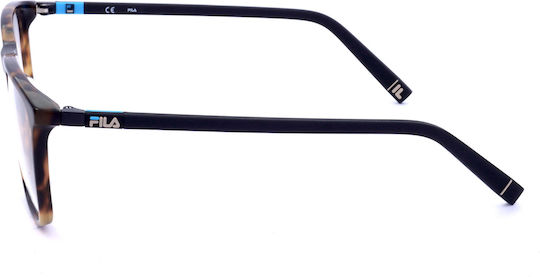 Ramă de ochelari pentru bărbați Fila Vfi305 0c10 Plastic Havana 55 mm