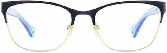 Kate Spade Femei Plastic Rame Ochelari Ochi de pisică Albastru CHARLEEPJPF21