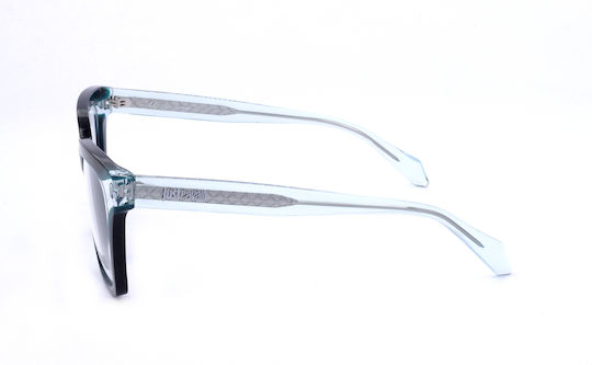 Just Cavalli Femei Plastic Rame Ochelari Fluture Negru JC002V 07M4