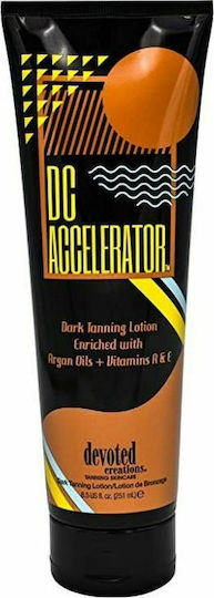 Devoted Creations DC Accelerator Solarium Lotion Σώματος Dark 250ml