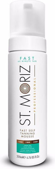 St. Moriz 1 Hour Fast Tan Selbstbräuner Mousse Körper 200ml