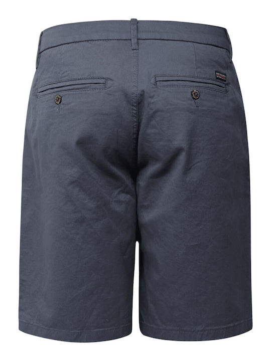 FBM007-00103 Bermudă de Bărbați Chino China Blue