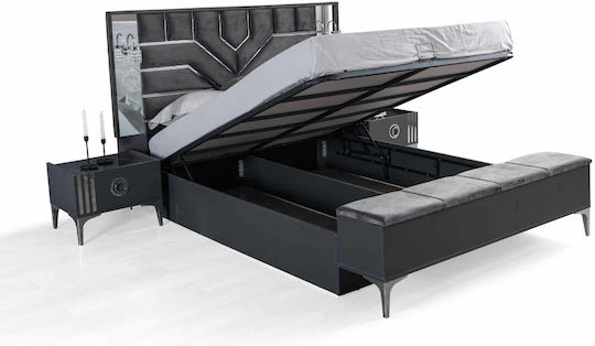 SteweHome Schlafzimmermöbel-Set Vorschlag Luxus Schlafzimmermöbel-Paket 160x200cm