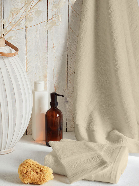 Nydel Paris Nydel Paris Badetuch Gesicht 50x100cm Beiges Gewicht 700gr/m²