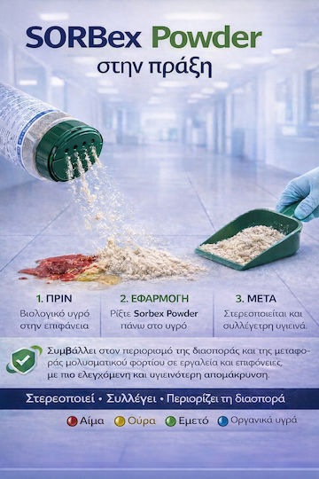 Net Professional Екологично Почистващо Средство за Петна за Професионална Употреба на Прах за Подове 350гр 1204/17-1