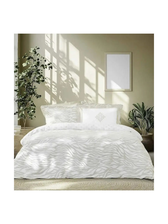 Nima Set Pillowcases Oxford Beige 52x72cm