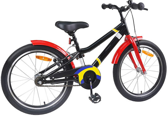vidaXL 24" Kinderfahrrad BMX Schwarz