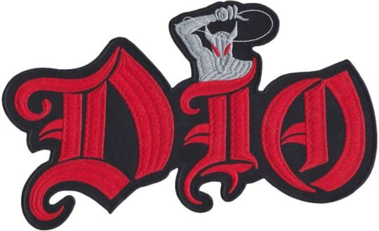 Großes Nähzubehör Gojira Logo Gewebtes Iron-On Großes Patch Goj66bptc