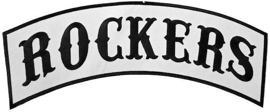 Großes Nähzubehör Gojira Logo Gewebtes Iron-On Großes Patch Goj66bptc