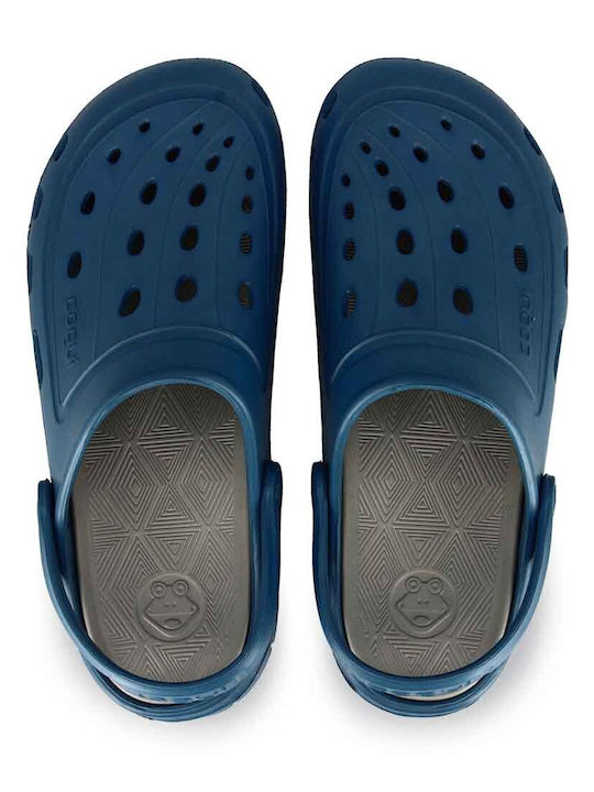 Coqui Jumper Herren Clogs Blau
