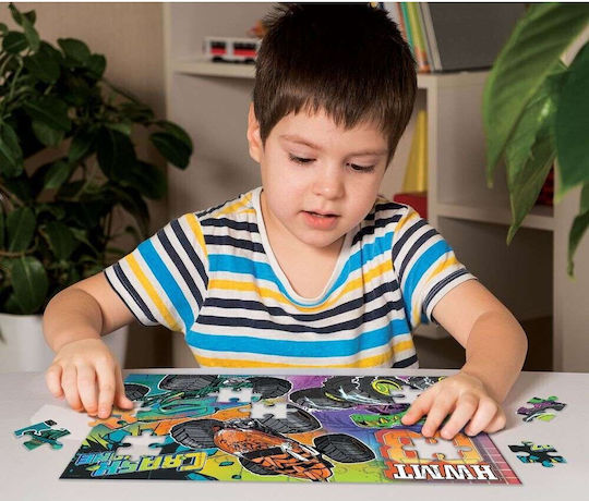 Lisciani Puzzle Maxi Floor Hot Wheels Monster Trucks 60 Pieces 116935 116935