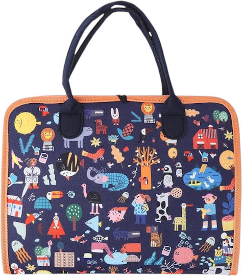Blue Orange Πίνακας Δραστηριοτήτων Activity Board Mini Ταμπλό Δραστηριοτήτων Παιχνίδια Montessori