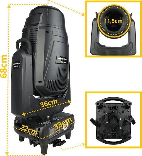 Light4me Lumina în Mișcare Spot LED CMY