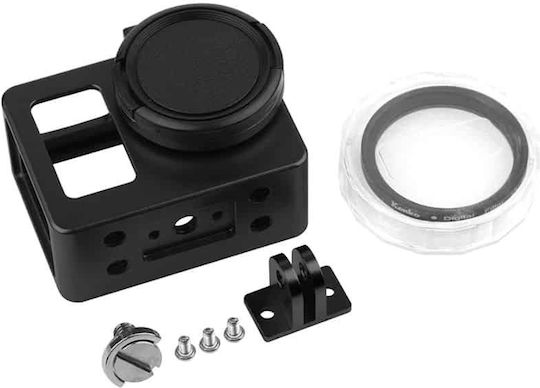 Frame Sjcam Sj4000 Series Uv Filter Aluminum Black