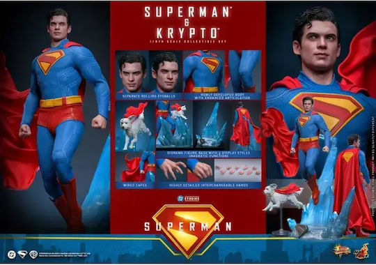 Hot Toys DC Comics Superman Movie Masterpiece Figurină de Acțiune la Scară 1:6