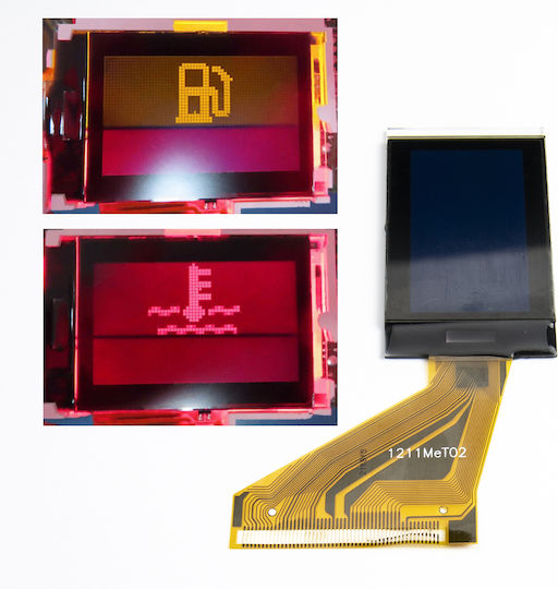Οθόνη Lcd Καντράν Audi A2 A3 8l A4 B5 A6 C5 8l0920931f