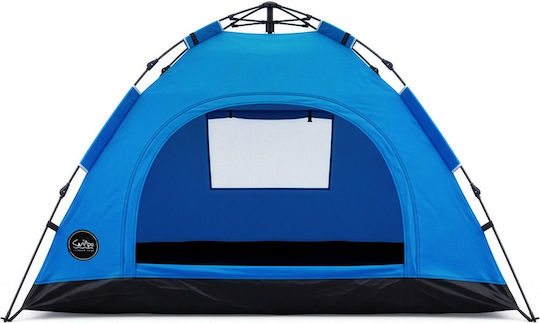 Campo Rapid Αυτόματη Σκηνή Camping Igloo Μπλε 3 Εποχών για 3 Άτομα 210x210x145εκ.