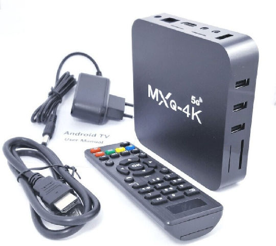 TV Box MXQ 4K 6930720005058 Full HD with Wi-Fi 16GB RAM and 256GB Storage with Android 11.1 Operating System