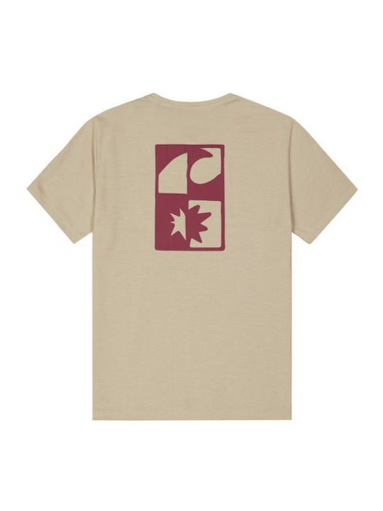 T-shirt Μπεζ