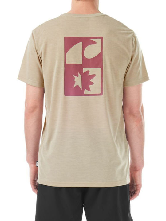 T-shirt Μπεζ