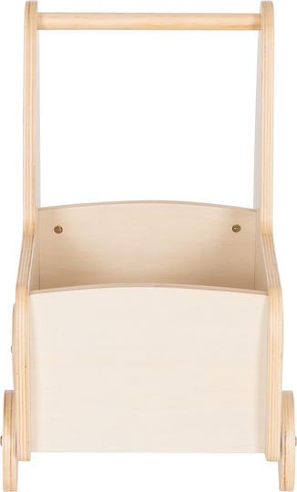 Homemarkt Troler Copii Căruț Ricki Hm18341.01 Mdf & Placaj Natural 33x45x50cm