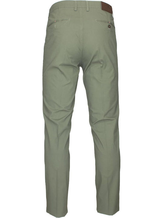 Pantaloni Bărbați Chino Regular Fit Verde Măsliniu