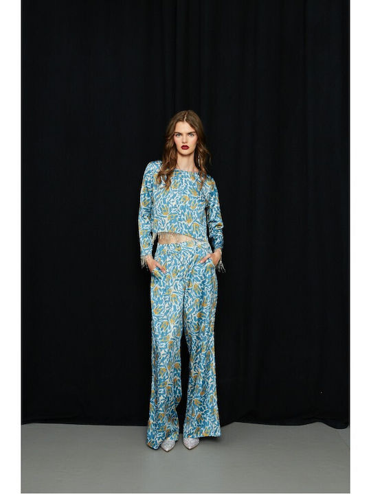 Women's Petrol Blue Pantaloons