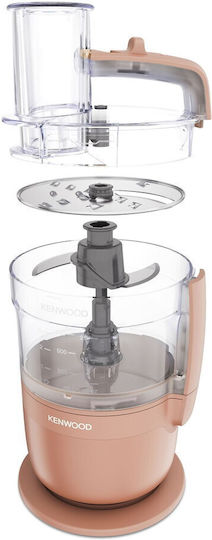Kenwood Compact Procesoare Alimentare Multifuncțional 650W cu Recipient de 1.3l și Vas Blender Gri