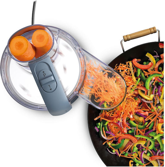 Kenwood Compact Procesoare Alimentare Multifuncțional 650W cu Recipient de 1.3l și Vas Blender Gri