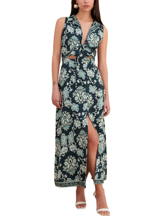 Rochie Maxi De Vară Pentru Nuntă / Botez Multicolor