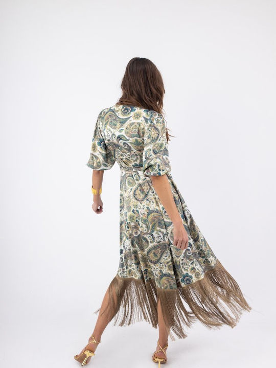 Rochie Maxi pentru Nuntă / Botez Verde