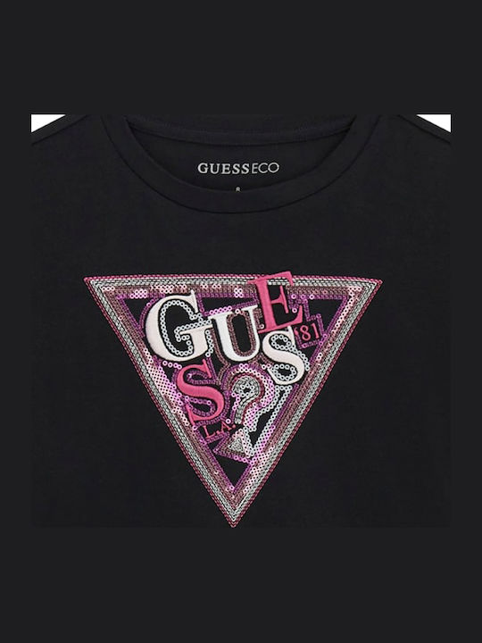 Guess Μπλούζα Jet Black