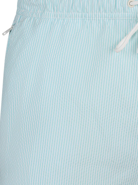Men's Swim Shorts Artic Aqua - Ecru Ithaca
