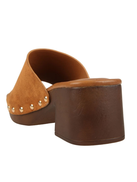 Damen Sandalen Braun