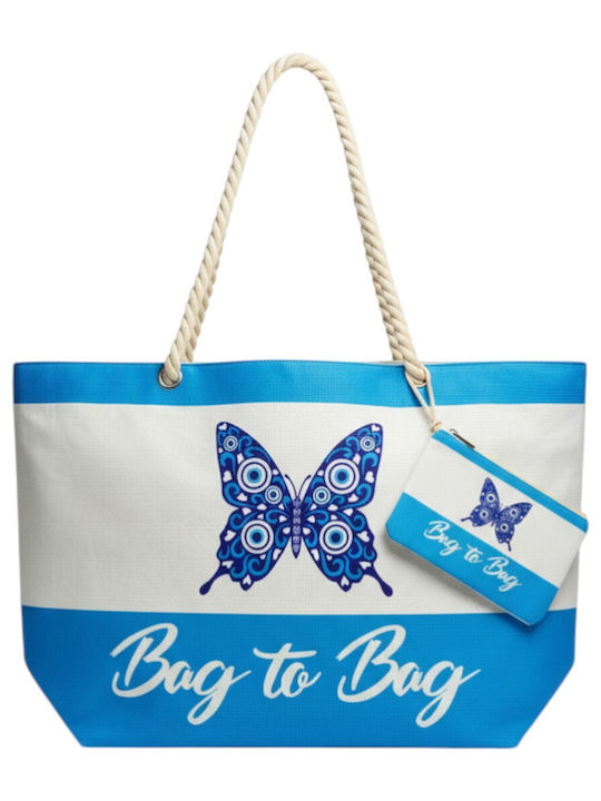 Bag to Bag Υφασμάτινη Τσάντα Θαλάσσης Bag to Bag Υφασμάτινη Τσάντα Θαλάσσης