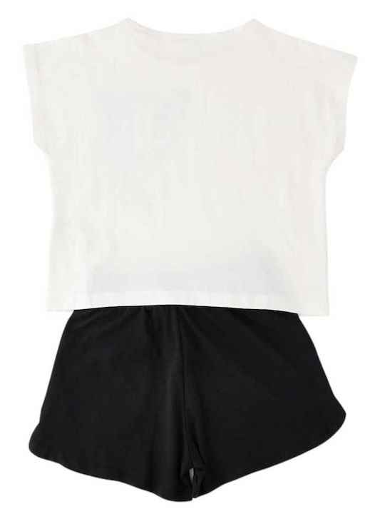 Kinderbekleidungssets mit Sommer-Shorts 2 Stück Weiß